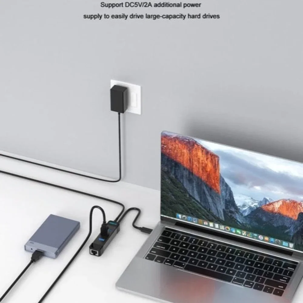 USB C to Ethernet Adapter